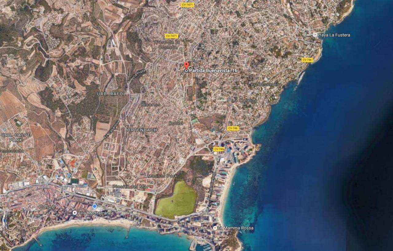 Parcelle - Propriété de revente - Calpe - SCR0032P