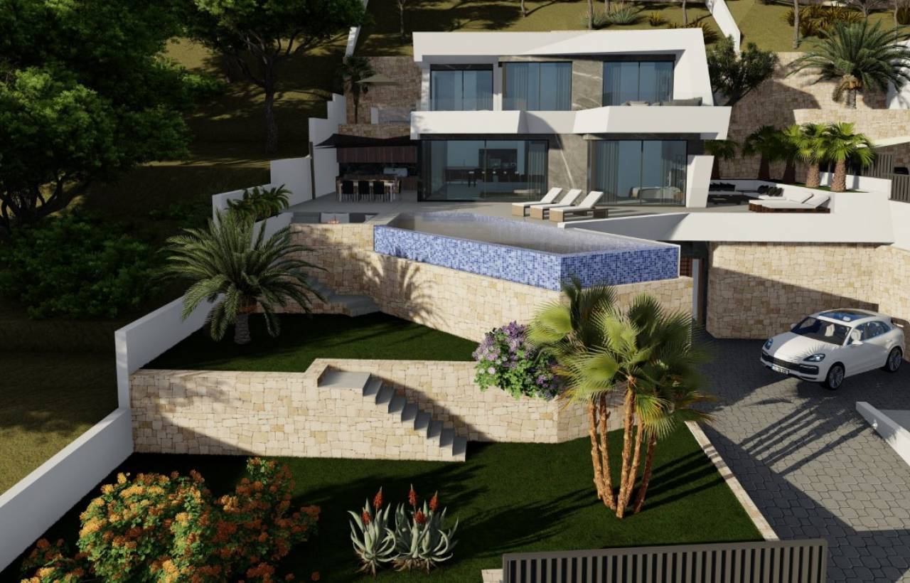 Villa - Nieuwbouw woning - Calpe - TEST-93172