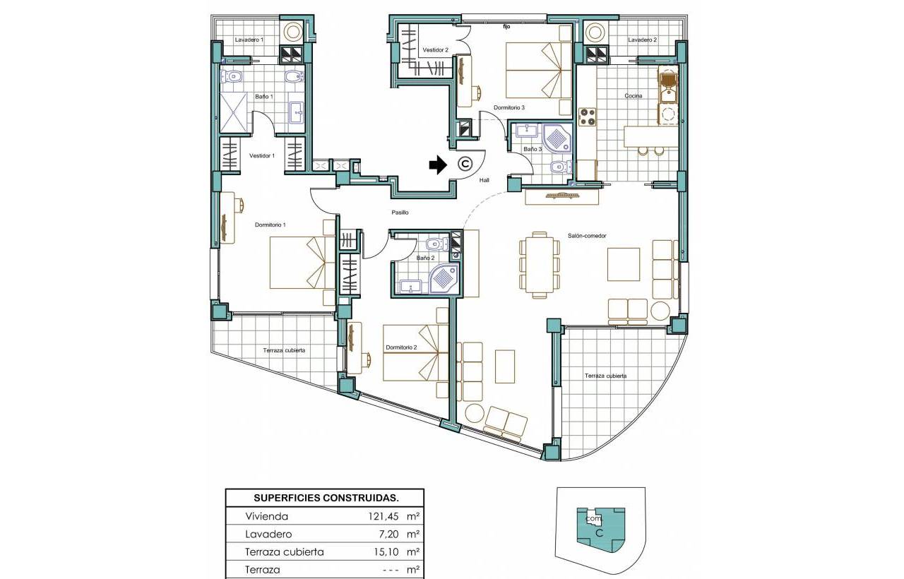 Nieuwbouw woning - Appartement - Calpe